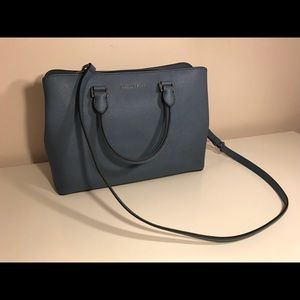 Michael Kors Savannah Large Leather Satchel